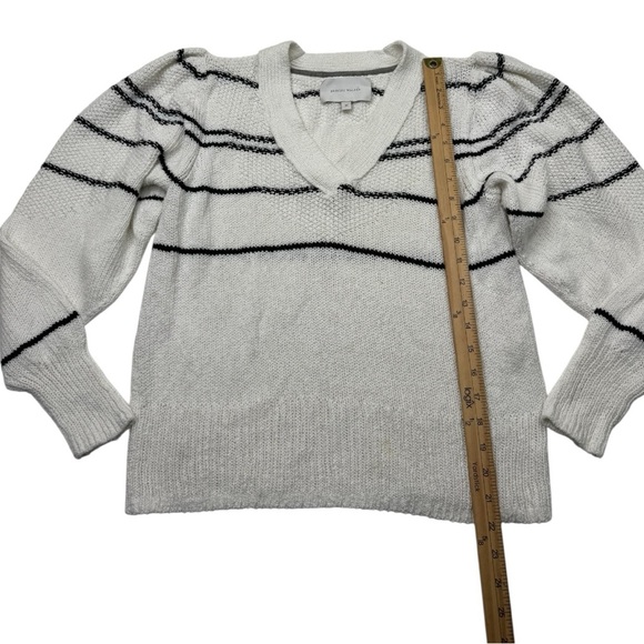 Brochu Walker Sasha Striped Vee Sweater - Picture 5 of 16